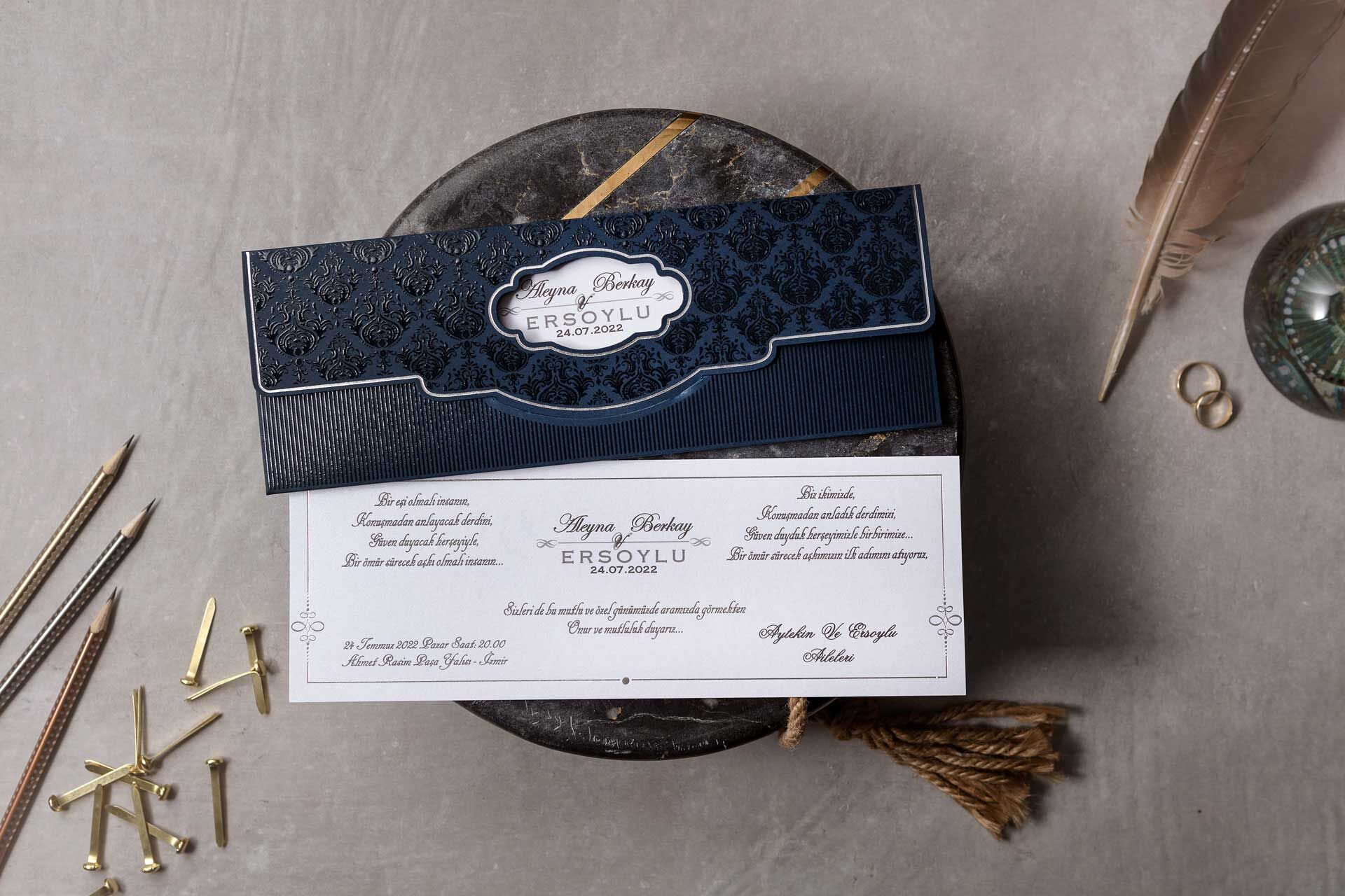 İklim Davetiye - Wedding - 8259