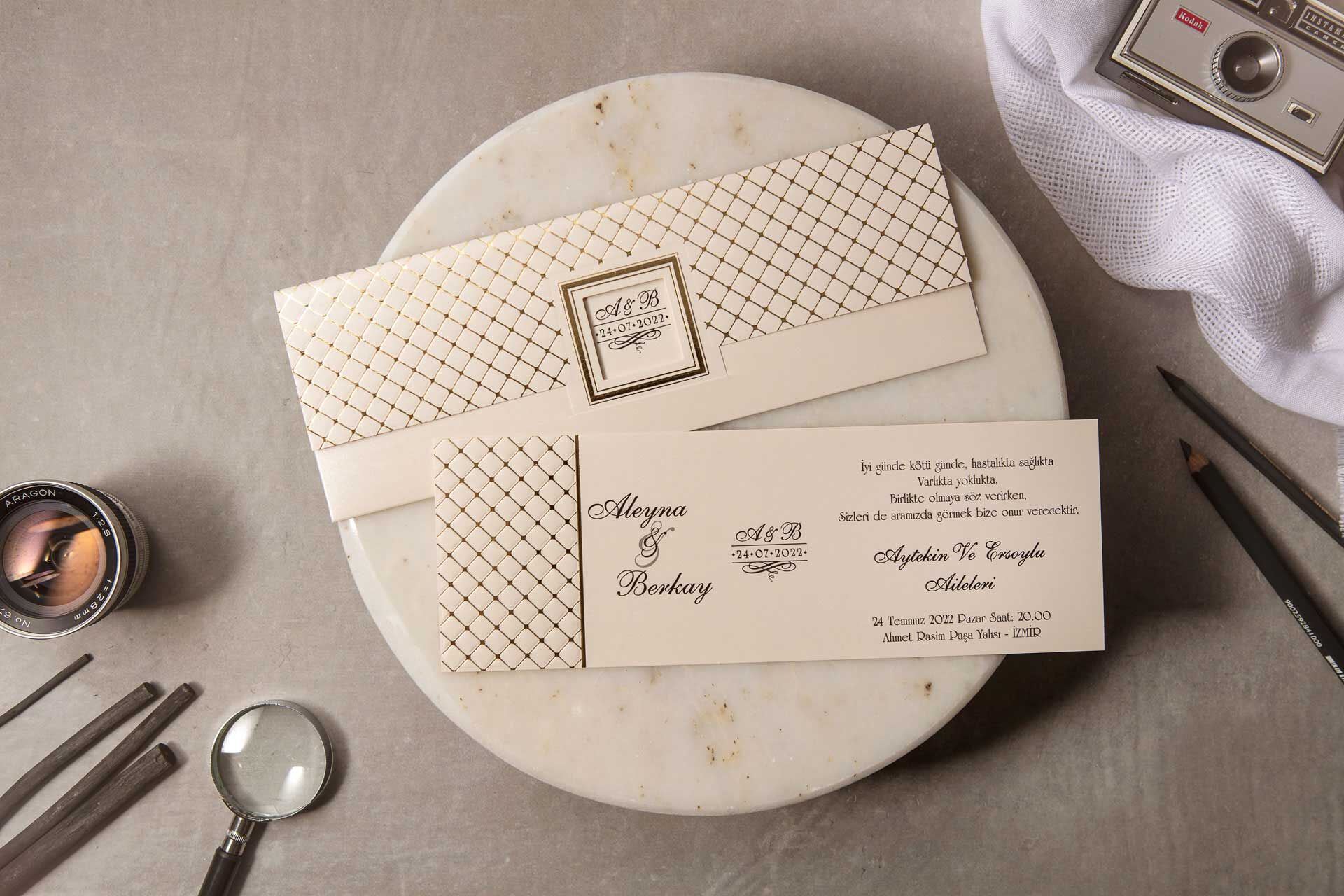 İklim Davetiye - Wedding - 8268